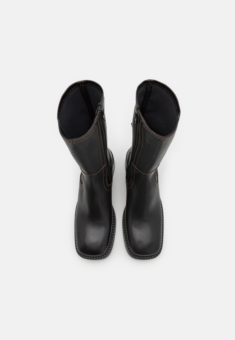 MIISTA FABI - Plateaulaarzen - black