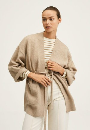 SPAGHETI - Gilet - marron moyen