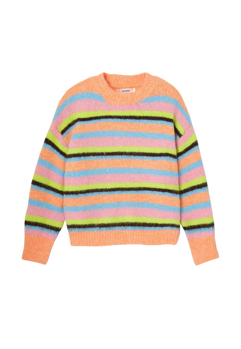 Pull Col Rond Rayé Etro 100% Coton Multicolore - Taille S Italie - Occasion En Excellent état