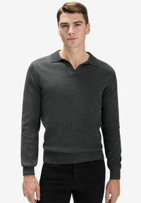 John Henric CLASSIC - Piké - dark grey