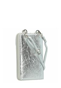 Seidenfelt Telefoonhoesje - crinkle silver
