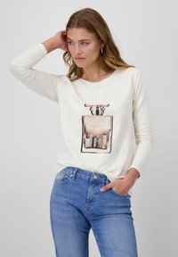 Monari Langarmshirt - marshmallow