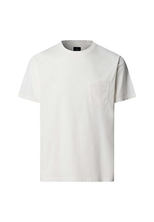 Hackett London, GMD POCKET TEE - T-shirts basic - off white