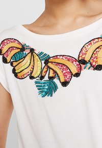 NAF NAF Camiseta estampada - off-white