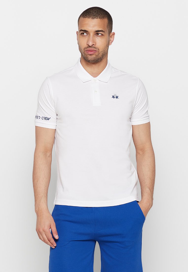 LA MARTINA Poloshirt wit LA MARTINA Poloshirt wit