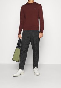 BOSS Strickpullover - red