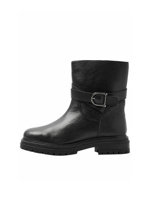 Evans, WIDE FIT BOOTS - Bottines - black