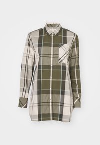 PERTHSHIRE CHECK - Nööpidega pluus - olive