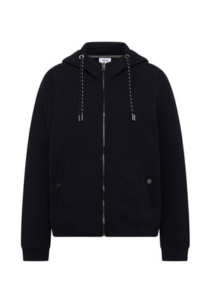 Cecil, ZIP-UP HOODIE - Sweat zippé - urban dark blue
