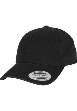 LOW PROFILE GARMENT WASHED - Cap - black