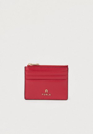 CAMELIA ZIPPED CARD CASE - Punge - ruby