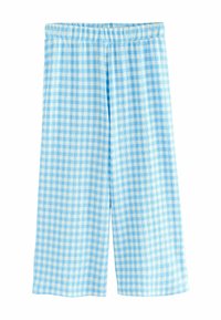 Next - REGULAR FIT - Kelnės - blue gingahm Miniatiūros vaizdas 1