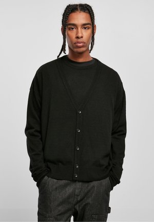 Urban Classics MIX BOXY - Kardiganas - black