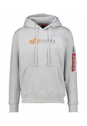 LABEL - Hoodie - silber