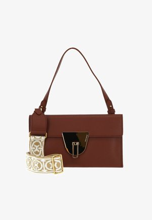Coccinelle, BORSA COCCINELLE NICO TRACOLLA PIATTA E1MG4190101 R51 ACERO - Sac à main - brule