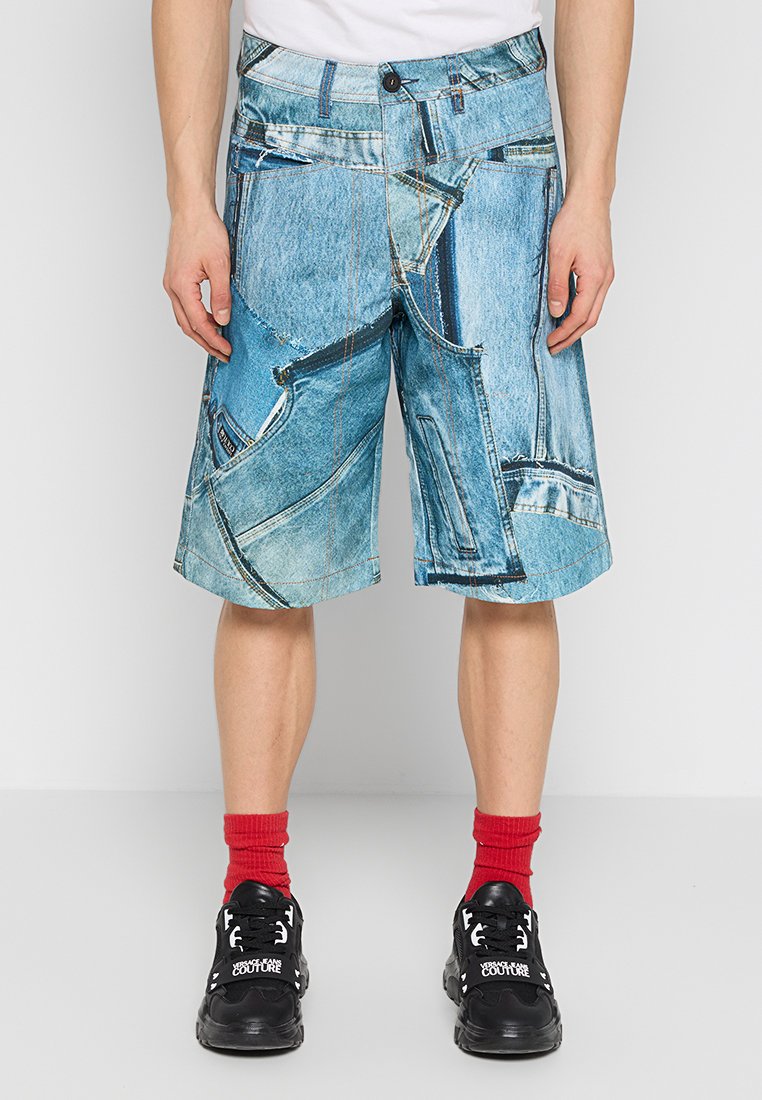 Versace Jeans Couture Jeansshort lichtblauw