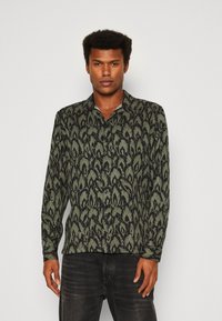 Lindbergh LEAF SHIRT - Srajca - olive