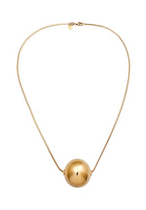 CHUNKY GLOBE BALL STATEMENT - Halskæder - gold coloured