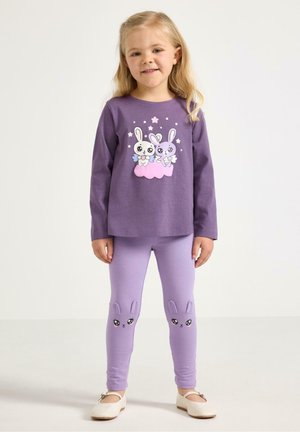 Lindex, LINDEX BUNNY LEGGINGS LINDEX - Leggingsit - lilac