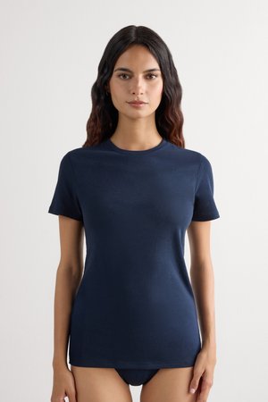 Intimissimi, ULTRAFRESH SHORT-SLEEVED - T-Shirt basic - blu intenso