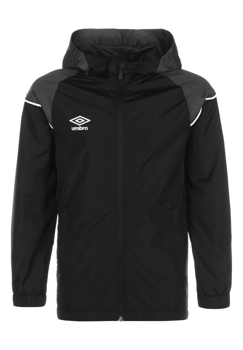 Umbro Waterproof jacket black carbon brilliant white/black Zalando.de