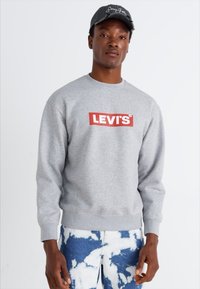 Levi's® RELAXED GRAPHIC CREW - Sudadera - mottled grey