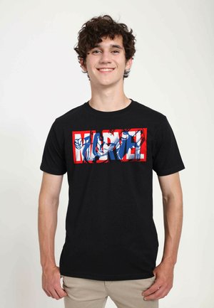 Marvel AVENGERS CLASSIC CAP MARVEL UNISEX - T-shirt z nadrukiem