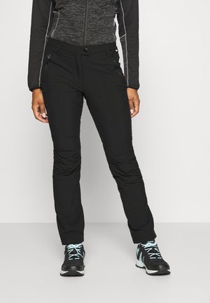 HIGHTON - Outdoorové kalhoty - black