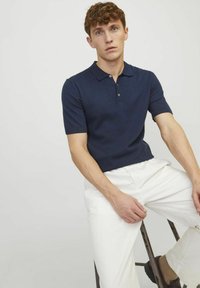 Jack & Jones Polo majica - navy blazer