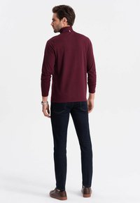 Ombre OM-LSCL-0112 - Langarmshirt - burgundy