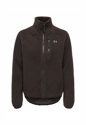 ONLY Play, ONPMON HN FZIP TEDDY JCK - Veste polaire - chocolate torte