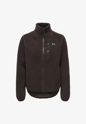 ONLY Play, ONPMON HN FZIP TEDDY JCK - Veste polaire - chocolate torte