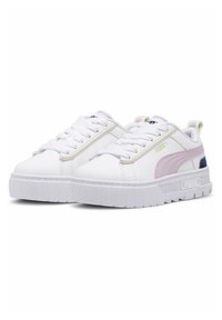 Puma MAYZE MATCH POINT - Tenisky - white grape mist club navy