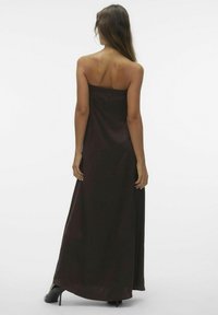 SOMETHINGNEW LANGES - Maxikleid - chocolate brown