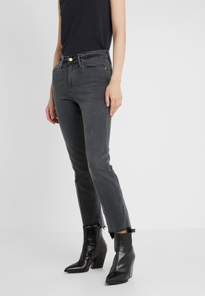 Džíny Straight Fit - grey denim