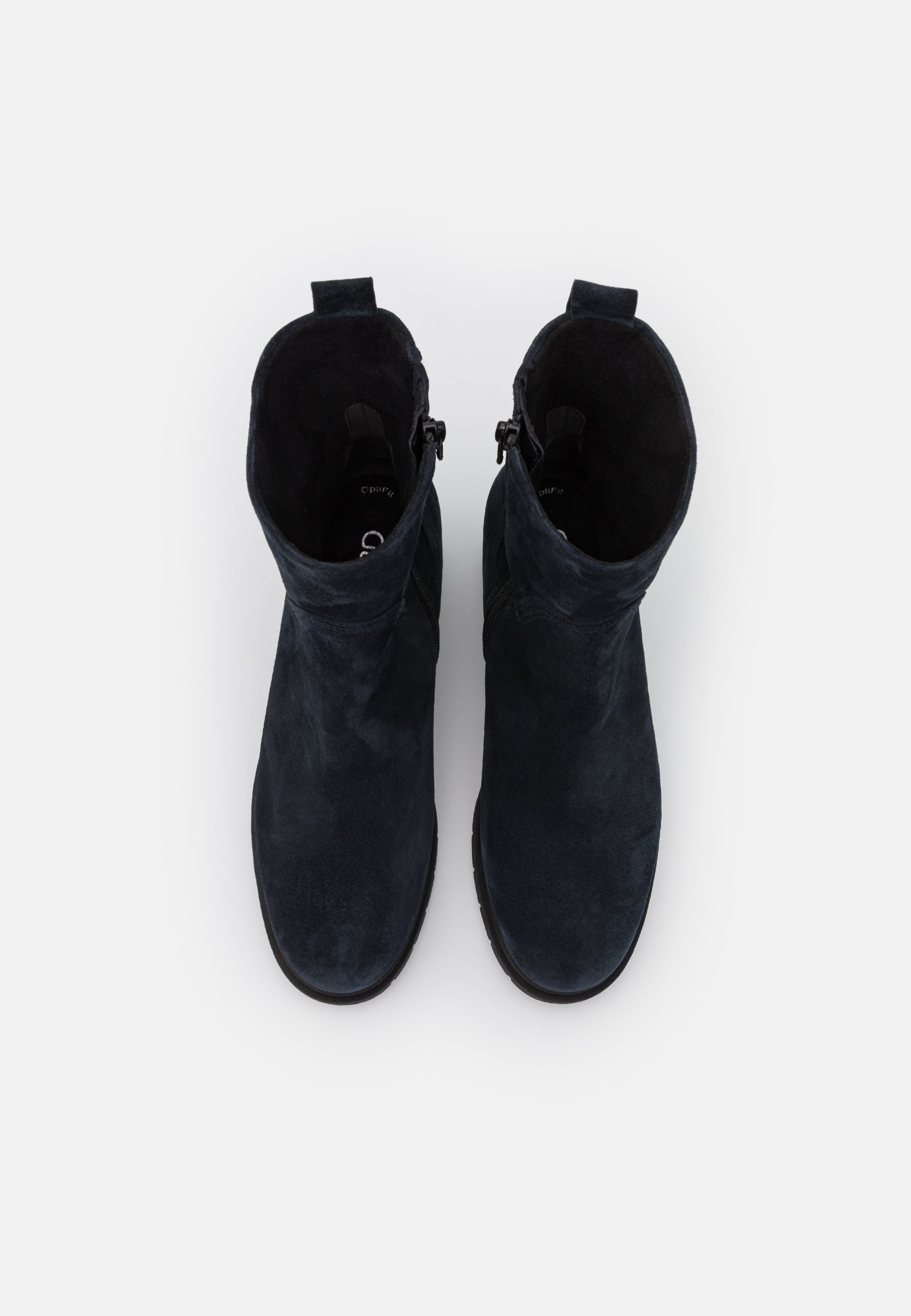 Gabor Comfort Enkellaarsjes met sleehak - dark blue/donkerblauw - Zalando.nl