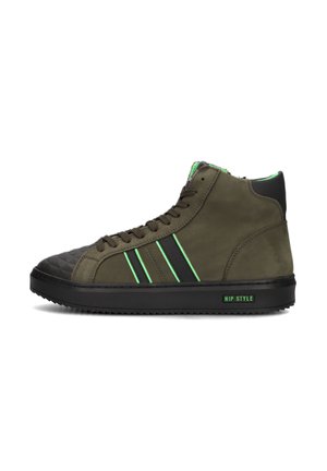 Sneakers hoog - groen