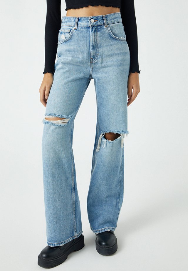 Flared Jeans - blue