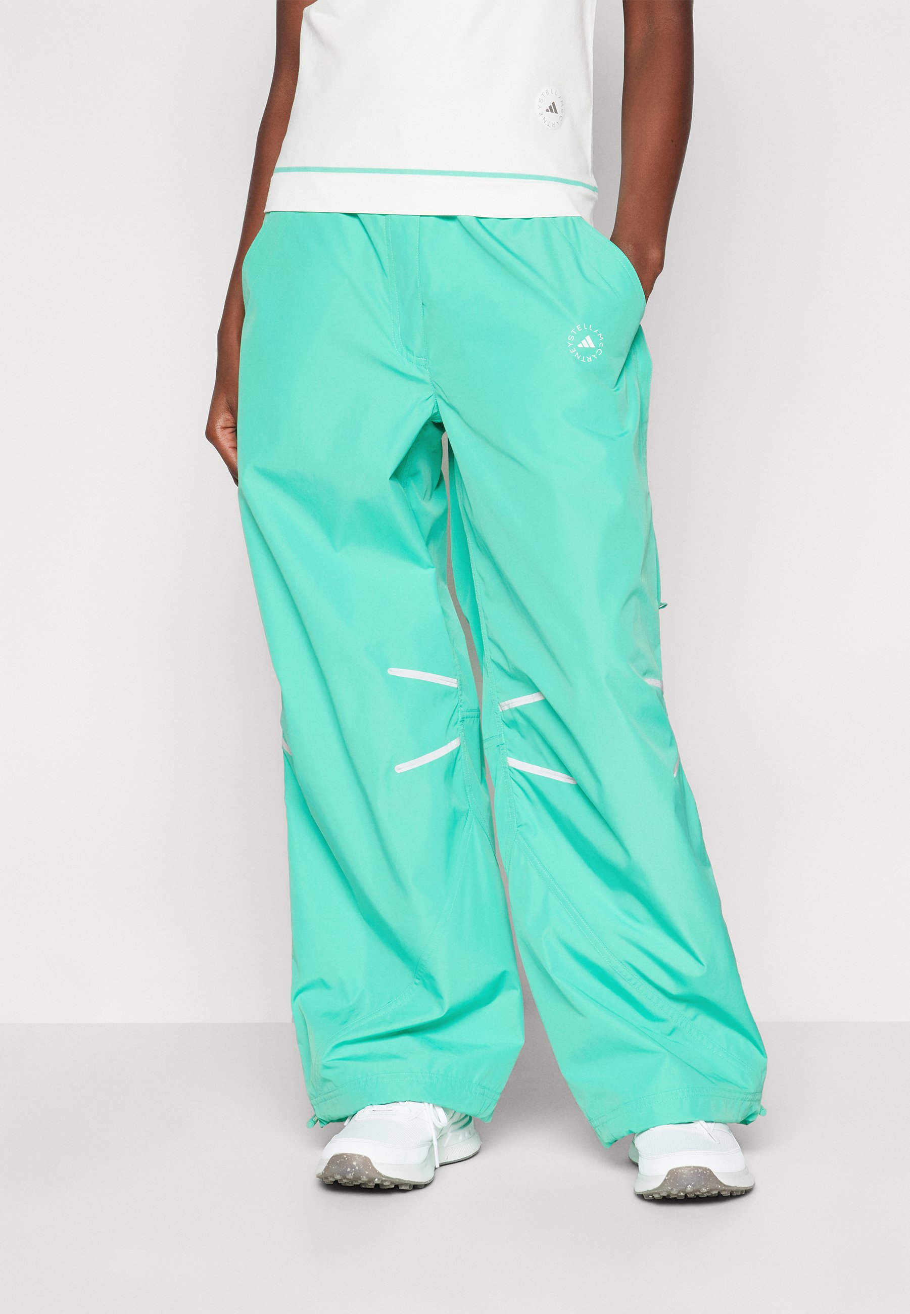 adidas by Stella McCartney WOVEN TRACK PANTS WIDE - Trousers