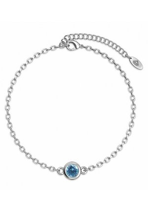 BIRTH STONE - ET CRISTAL - Bracciale - argenté bleu clair