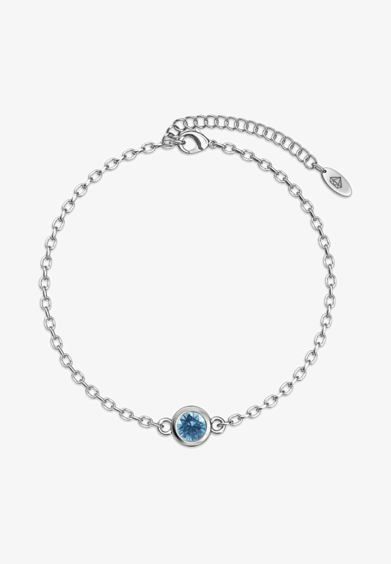 MYC Paris BIRTH STONE - ET CRISTAL - Bracciale - argenté bleu clair