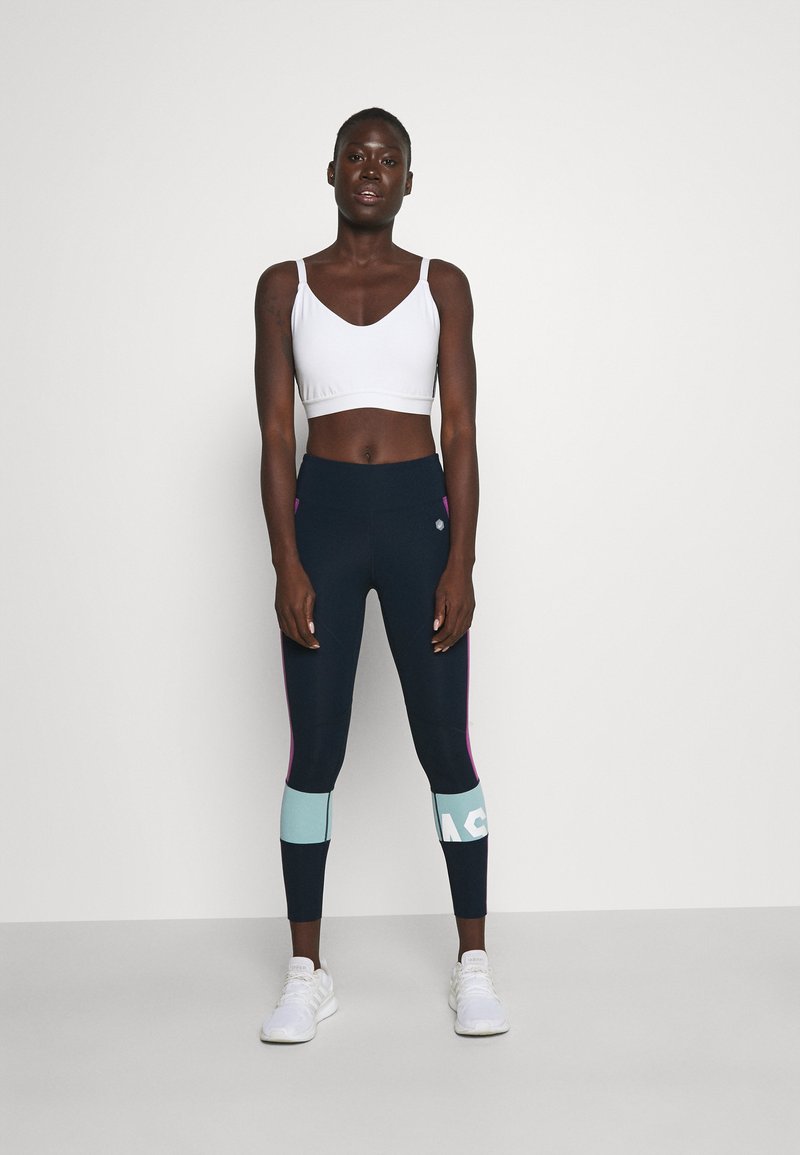 Damen Sportbekleidung | ASICS COLOR BLOCK CROPPED Tights french blue/digital grape/dunkelblau - LV11552 Damen Sportbekleidung | ASICS COLOR BLOCK CROPPED Tights french blue/digital grape/dunkelblau - LV11552
