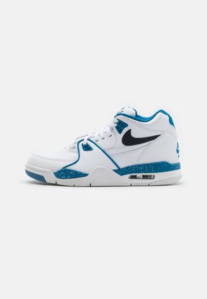 AIR FLIGHT 89 - Sneaker high - white/dark obsidian/brigade blue