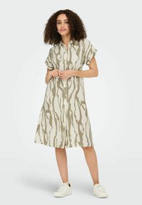 JDY Abito a camicia - sandshell