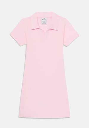 ICONS DRESS WITH SMALL LOGO - Jerseykjole - light pink