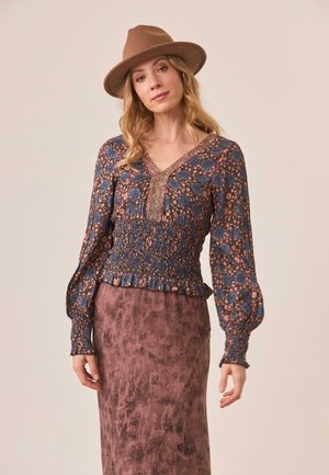ESTAMPADA NIDO DE ABEJA - Blusa - rosa