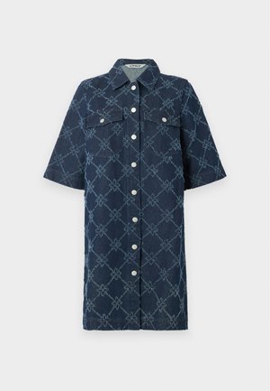 ONLY, ONLBELLA WIDE SLEEVES DRESS - Denimkjoler - dark blue denim