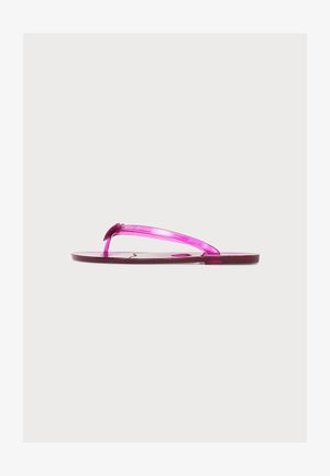 HUGO, TESSAH FLIPFLOP - Chaussons - dark pink