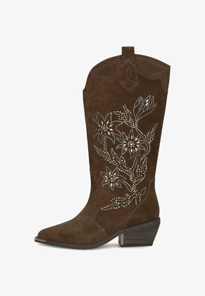 Alma en Pena, Cowboy-/Bikerboot - camel