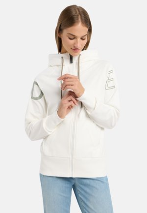 Sweatjacke - weiss